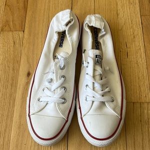 Converse chuck Taylors slip on. Like new. Size 10